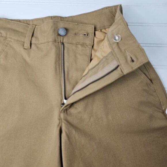Universal Standard Women's Tan High Waisted Cuffed 4 Pocket Shorts Size XS NWT - Picture 5 of 15